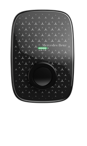 Schwarze Wallbox Mercedes Benz 1