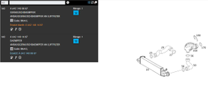 Original Mercedes-Benz Ansauggeräuschdämpfer C-Klasse W203 / 320CDI 1