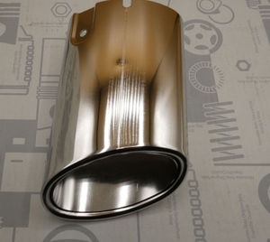 Original Mercedes-Benz Auspuff-Endrohrblende. A-Klasse W176, B-Klasse W246 4