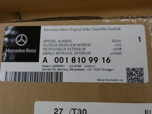 Original Mercedes-Benz Aussenspiegel. Vario W669 5