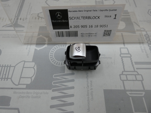 Original Mercedes-Benz Bedienschalter / Heckdeckel. C-Klasse W205 2