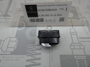 Original Mercedes-Benz Bedienschalter / Heckdeckel. C-Klasse W205 3