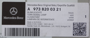 Original Mercedes-Benz Blinker links. Atego 6