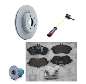 Original Mercedes-Benz Bremsensatz vorne. C-Klasse W204, E-Klasse W212 1