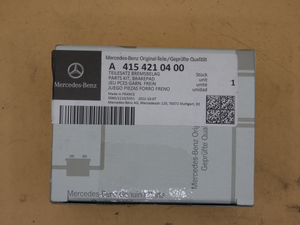 Original Mercedes-Benz Bremsklötze hinten. Citan W415 5