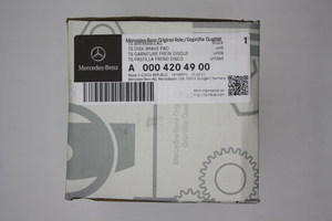 Original Mercedes-Benz Bremsklötze Vorne W205, AMG E43,E50, GLC253 5