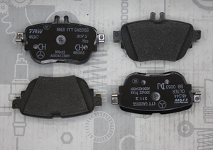 Original Mercedes-Benz Bremsklotz-Satz hinten. E-Klasse W213, W238, CLS W257 1