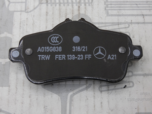 Original Mercedes-Benz Bremsklotz-Satz hinten. ML,GL,GLE W166, GLE W292 4