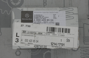 Original Mercedes-Benz Bremsklotz-Satz vorne. C-Klasse W204 4