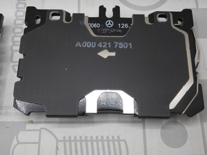 Original Mercedes-Benz Bremsklotzsatz vorne. C-Klasse W205, AMG E50, E53, GLC43, CLS53 3