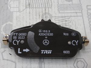 Original Mercedes-Benz Bremsklotz-Satz vorne. C-Klasse W205, E-Klasse W213, W238 2