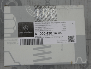 Original Mercedes-Benz Bremsklotz-Satz vorne. CLA W117, A-Klasse W176, B-Klasse W246 5