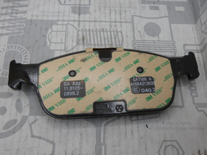 Original Mercedes-Benz Bremsklotz-Satz vorne. ML/GL/GLE W166, GLE W292 2