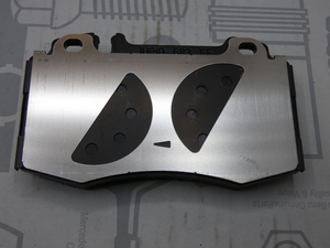 Original Mercedes-Benz Bremsklotz-Satz vorne. SLK 55 AMG R171, SL W230 2