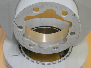 Original Mercedes-Benz Bremsscheibensatz (2 Stück) hinten. Sprinter W900 2