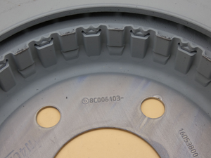 Original Mercedes-Benz Bremsscheibensatz hinten (2 Stück). C-Klasse W206 4