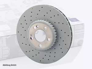 Original Mercedes-Benz Bremsscheibensatz vorne (2 Stück) für A140 / A160CDI W168 1