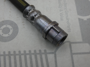 Original Mercedes-Benz Bremsschlauch hinten. A-Klasse W168, W169 2