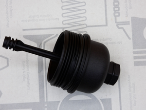 Original Mercedes-Benz Deckel Ölfiltergehäuse OM166. A-Klasse W168, Vaneo W414 4