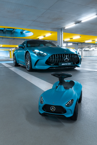 Kinderrutscher Bobby-AMG GT Blau 2