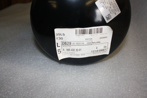 Original Mercedes-Benz Druckluftbehälter Stahl 10L; D=206MM; VOSS 232 5