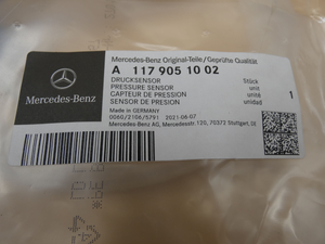Original Mercedes-Benz Drucksensor Beschleunigungssensor. CLA W117, GLA W156 5