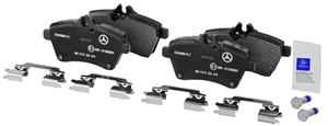 Original Mercedes-Benz Bremsklotz-Satz vorne, A-Klasse 169, B-Klasse 245 1