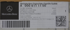 Original Mercedes-Benz Gelenkscheibe / Hardyscheibe. ML/GL W164, W166, R-Klasse W251 5