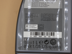 Original Mercedes-Benz Getriebeöl 236.82 (1 Liter) 4