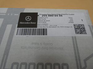 Original Mercedes-Benz Grundplatte Kollisionswarner. C-Klasse W205, EQA W243, GLA W247 5