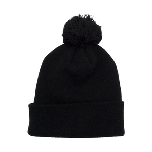 Schwarze Beanie Mütze 2