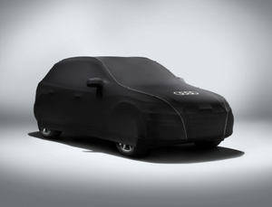 Fahrzeugabdeckung mit Audi Ringen 1