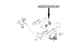 Original Mercedes-Benz Steckdose Anhängekupplung. B-Klasse, CLA, GLA, A-Klasse 1