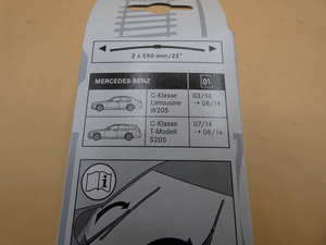 Original Mercedes-Benz Wischerblatt-Satz-Vorne C-Klasse W205 3