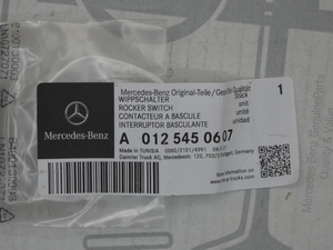 Original Mercedes-Benz Wippschalter Nebenantrieb 1. Actros, Atego 2