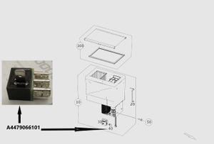 Original Mercedes-Benz Temperaturregler für Kühlbox Marco Polo. V-Klasse W447 6