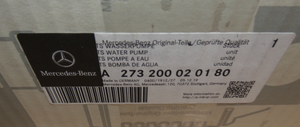 Original Mercedes-Benz Wasserpumpe OM273 (E,ML,GL,CLK,CL,S,SL,R,G 500) 2