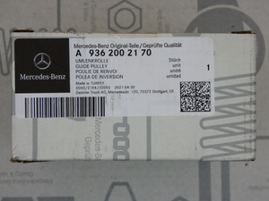 Original Mercedes-Benz Umlenkrolle OM933, 935,936. ECONIC 5