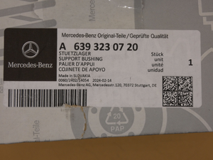 Original Mercedes-Benz Stützlager vorne links oder rechts. V-Klasse W447, Viano W639 4