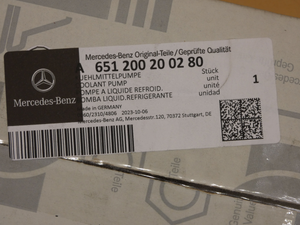 Original Mercedes-Benz Wasserpumpe Sprinter (OM651955, 651956, 651957) 4