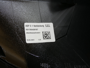 Original Mercedes-Benz Spiegelschale links. C-Klasse W205,S-Klasse W217,W222,GLC W253,EQC W293 6