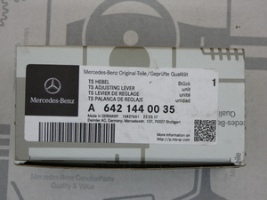 Original Mercedes-Benz Teilesatz Umlenkhebel, Saugrohr. OM642 4