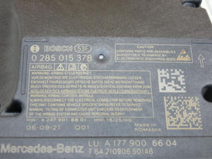Original Mercedes-Benz Steuergerät Airbag. CLA W118, A-Klasse W177, B-Klasse W247 5