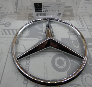 Original Mercedes-Benz Stern in Kühlergrill. Sprinter, ML/GL, GLC, GLE 1