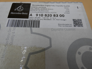 Original Mercedes-Benz Verstellantrieb / Spiegelglas. Sprinter W907, W910 6