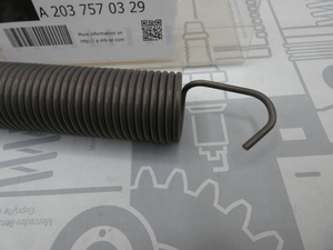 Original Mercedes-Benz Zugfeder Heckdeckel C-Klasse W203 3