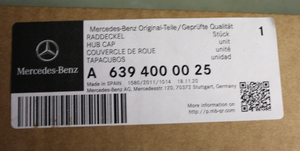 Original Mercedes-Benz Radkappen-Satz (4 Stück) W636, W639 VIANO 6