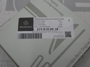 Original Mercedes-Benz Stern / Emblem Ø75mm. Axor, Atego, Actros 6