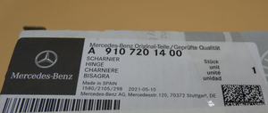 Original Mercedes-Benz Türscharnier vorne unten links. Sprinter W907, W910q 2