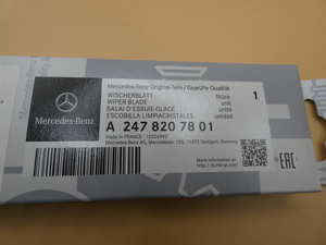 Original Mercedes-Benz Wischerblatt hinten. EQA 243, B-Klasse 247, GLA 247 3
